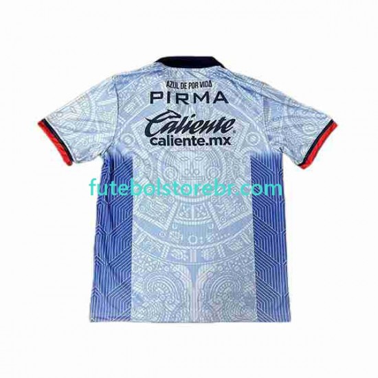 Camisa Cruz Azul Day of the Dead II 2023-2024 manga curta pro Masculina