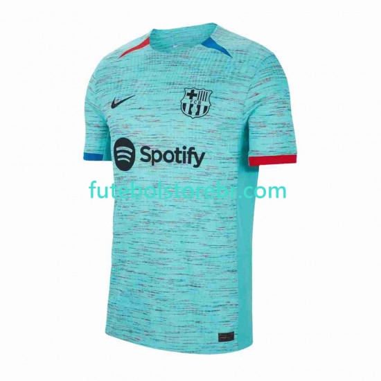 Camisa FC Barcelona III 2023-2024 manga curta pro Masculina