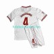 Camisa FC Sevilla Sergio Ramos 4 I 2023-2024 manga curta pro Juvenil