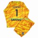 Camisa Goleiro Internazionale Sommer 1 I 2023-2024 manga longa pro Juvenil