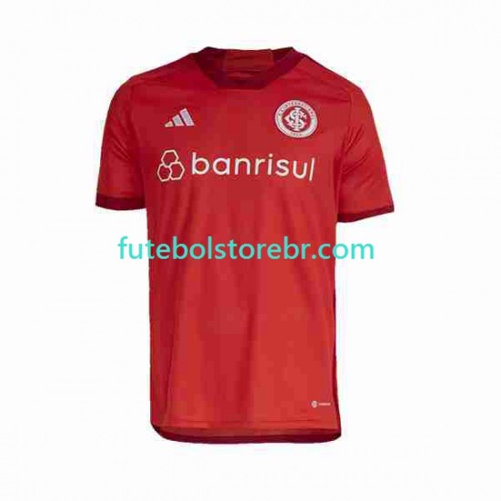 Camisa Internacional I 2023-2024 manga curta pro Masculina