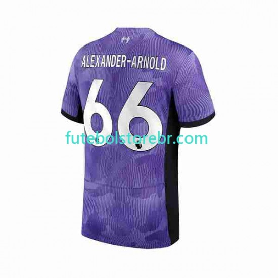 Camisa Liverpool Alexander-Arnold 66 III 2023-2024 manga curta pro Masculina