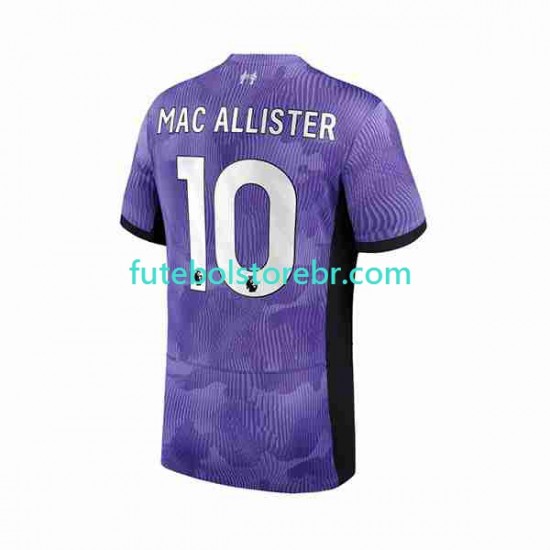 Camisa Liverpool Alexis Mac Allister 10 III 2023-2024 manga curta pro Masculina