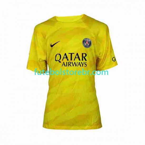 Camisa Goleiro Paris Saint Germain III 2023-2024 manga curta pro Masculina