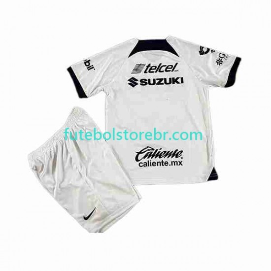 Camisa Pumas UNAM I 2023-2024 manga curta pro Juvenil