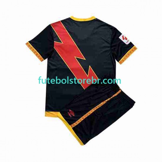 Camisa Rayo Vallecano II 2023-2024 manga curta pro Juvenil