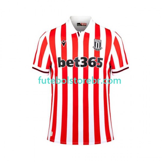 Camisa Stoke City I 2023-2024 manga curta pro Masculina