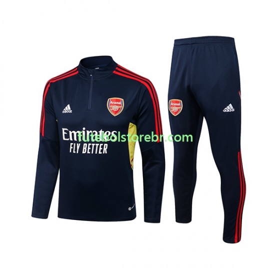 Arsenal Azul 2022-2023 Sweat de Treino Conjunto