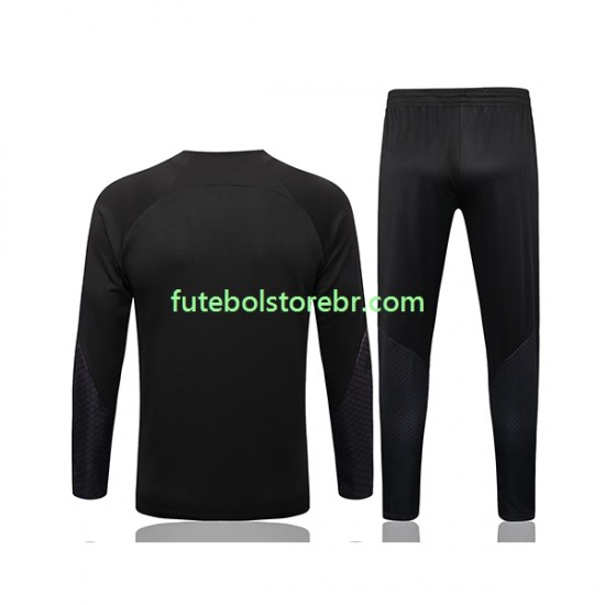 Chelsea Preto 2022-2023 Sweat de Treino Conjunto