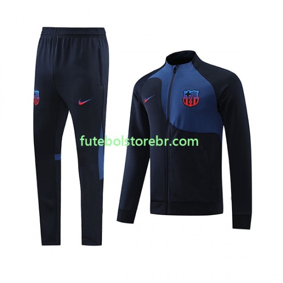 FC Barcelona Azul 2022-2023 Fato de Treino SKU001