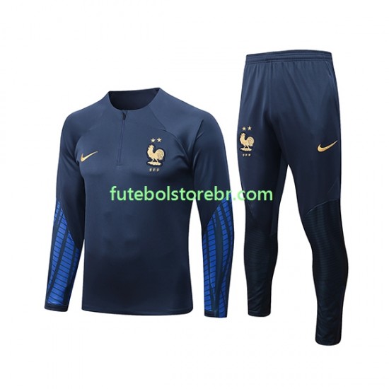 França Azul 2022-2023 Sweat de Treino Conjunto SKU001