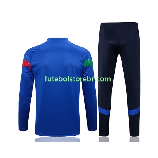 Itália Azul 2022-2023 Sweat de Treino Conjunto SKU001