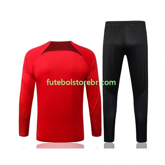 Liverpool Vermelho 2022-2023 Sweat de Treino Conjunto