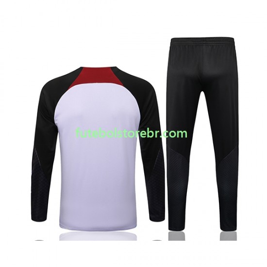 Liverpool Branco 2022-2023 Sweat de Treino Conjunto