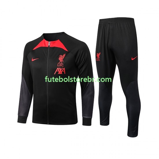 Liverpool Preto 2022-2023 Fato de Treino