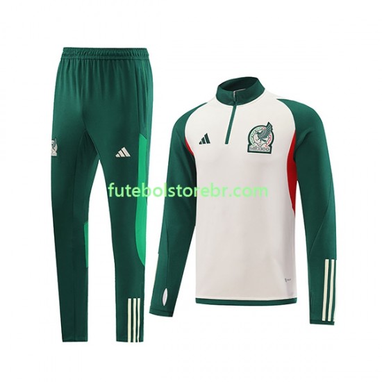 México Branco 2022-2023 Sweat de Treino Conjunto