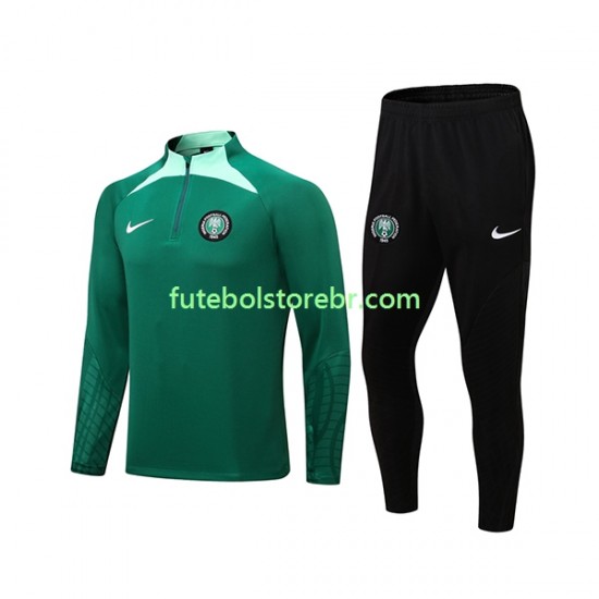 Nigéria Verde 2022-2023 Sweat de Treino Conjunto