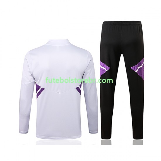 Real Madrid Branco 2022-2023 Sweat de Treino Conjunto