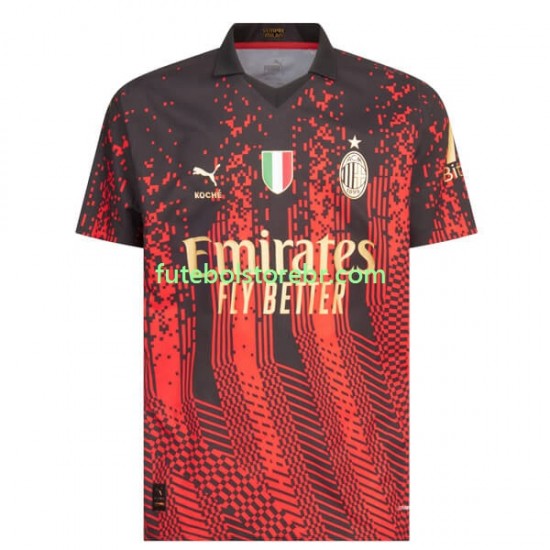 Camisa AC Milan IIII 2022-2023 manga curta pro Masculina