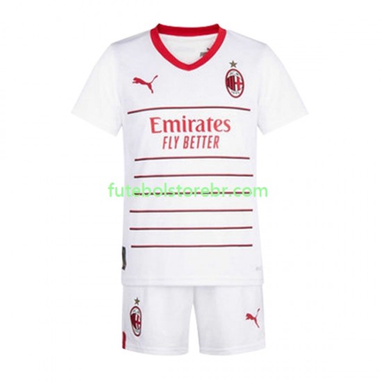 Camisa AC Milan II 2022-2023 manga curta pro Juvenil