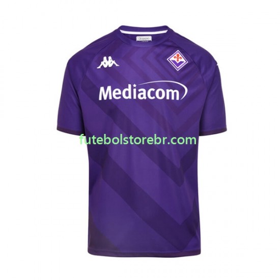 Camisa ACF Fiorentina I 2022-2023 manga curta pro Masculina