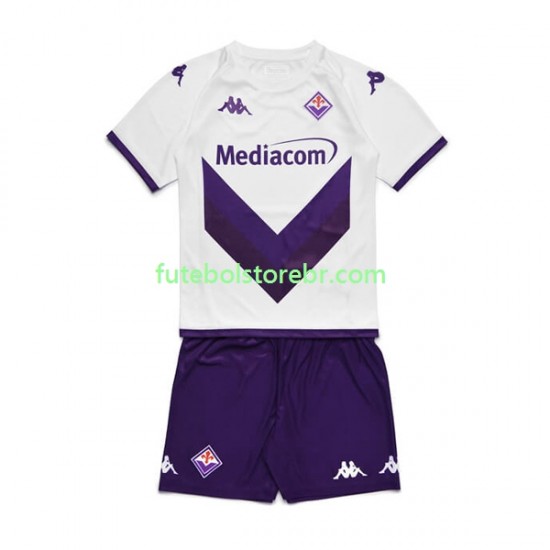 Camisa ACF Fiorentina II 2022-2023 manga curta pro Juvenil