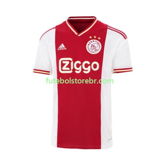 Camisa AFC Ajax I 2022-2023 manga curta pro Masculina