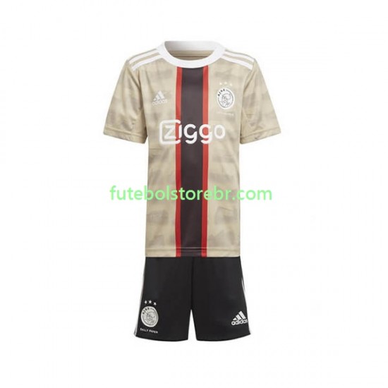 Camisa AFC Ajax III 2022-2023 manga curta pro Juvenil