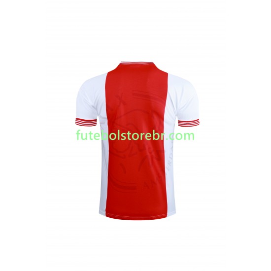 Camisa AFC Ajax Retrô I 1994-1995 manga curta pro Masculina