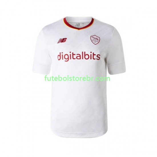 Camisa AS Roma II 2022-2023 manga curta pro Masculina