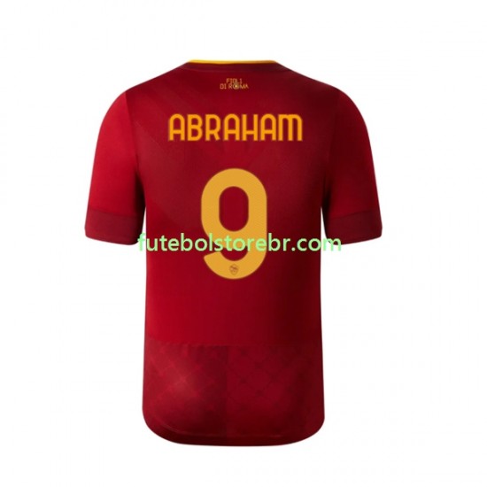 Camisa AS Roma Tammy Abraham 9 I 2022-2023 manga curta pro Masculina