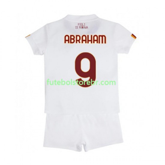 Camisa AS Roma Tammy Abraham 9 II 2022-2023 manga curta pro Juvenil