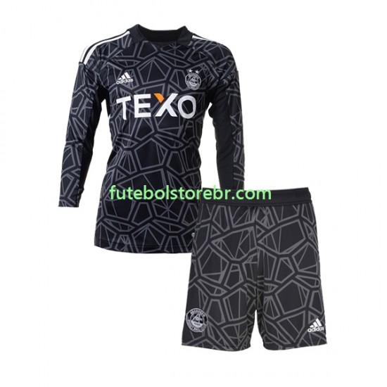 Camisa Goleiro Aberdeen II 2022-2023 manga longa pro Juvenil