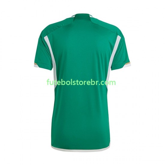 Camisa Argélia II 2022-2023 manga curta pro Masculina