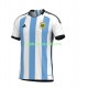 Camisa Argentina I Copa Do Mundo 2022 manga curta pro Masculina