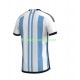 Camisa Argentina I Copa Do Mundo 2022 manga curta pro Masculina