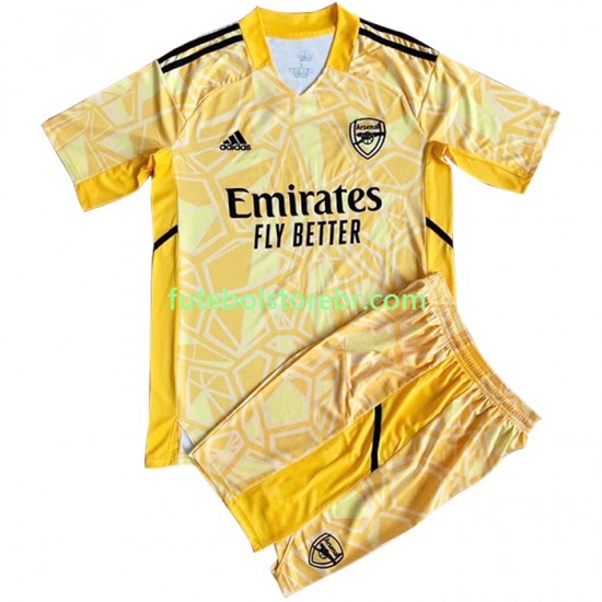 Camisa Goleiro Arsenal I 2022-2023 manga curta pro Juvenil