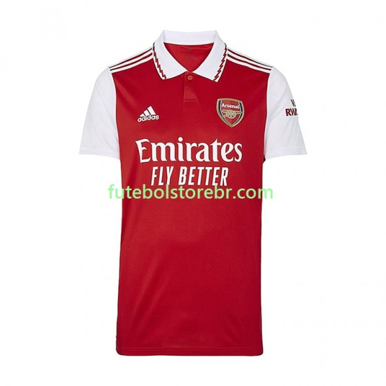 Camisa Arsenal I 2022-2023 manga curta pro Masculina