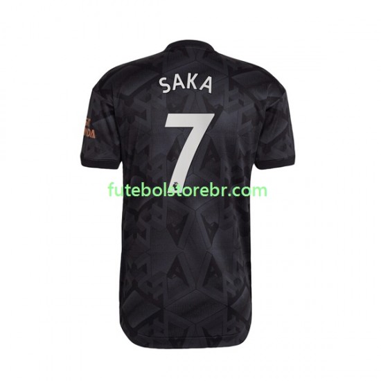 Camisa Arsenal Saka 7 II 2022-2023 manga curta pro Masculina