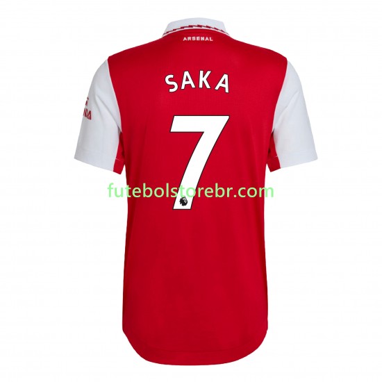 Camisa Arsenal Saka 7 I 2022-2023 manga curta pro Masculina