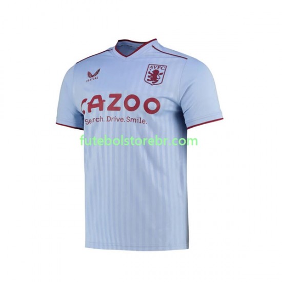 Camisa Aston Villa II 2022-2023 manga curta pro Masculina