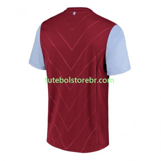 Camisa Aston Villa I 2022-2023 manga curta pro Masculina