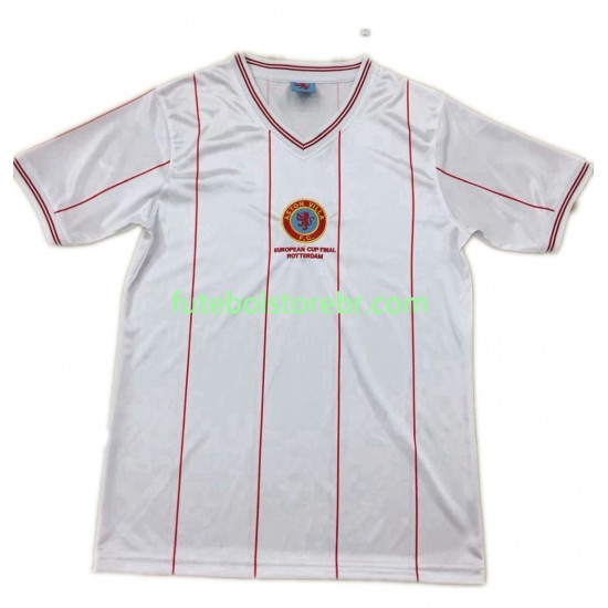 Camisa Aston Villa 1982 Retrô II manga curta pro Masculina