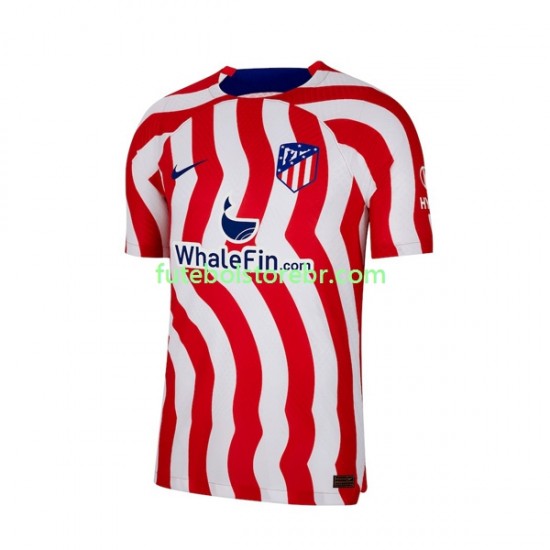 Camisa Atlético de Madrid I 2022-2023 manga curta pro Masculina