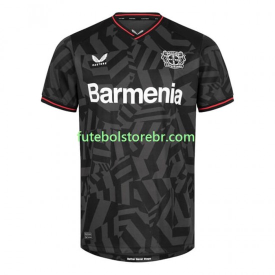 Camisa Bayer Leverkusen II 2022-2023 manga curta pro Masculina