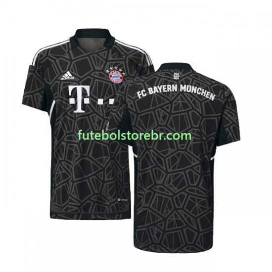 Camisa Goleiro Bayern de Munique II 2022-2023 manga curta pro Masculina