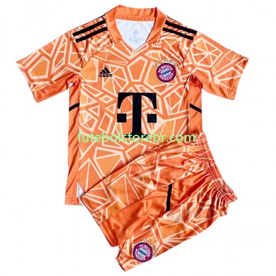 Camisa Goleiro Bayern de Munique III 2022-2023 manga curta pro Juvenil