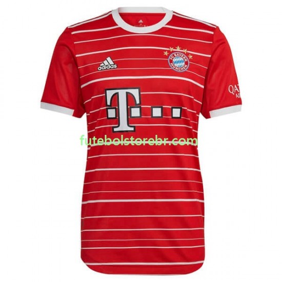 Camisa Bayern de Munique I 2022-2023 manga curta pro Masculina