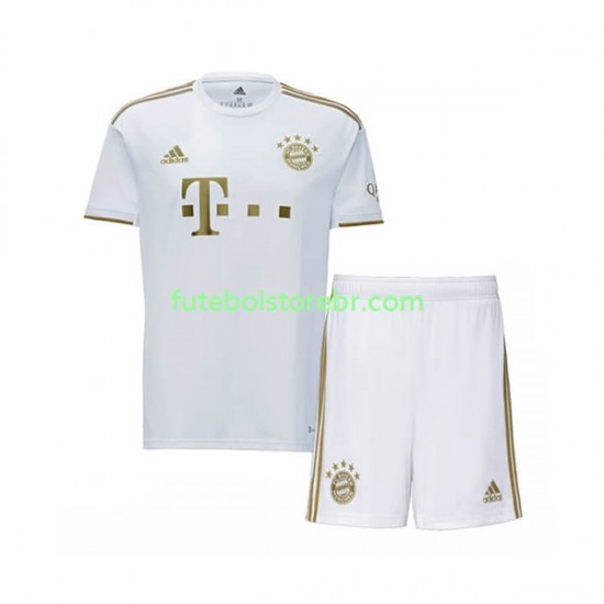 Camisa Bayern de Munique II 2022-2023 manga curta pro Juvenil