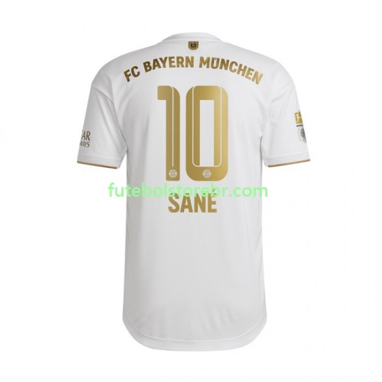 Camisa Bayern de Munique Leroy Sane 10 II 2022-2023 manga curta pro Masculina